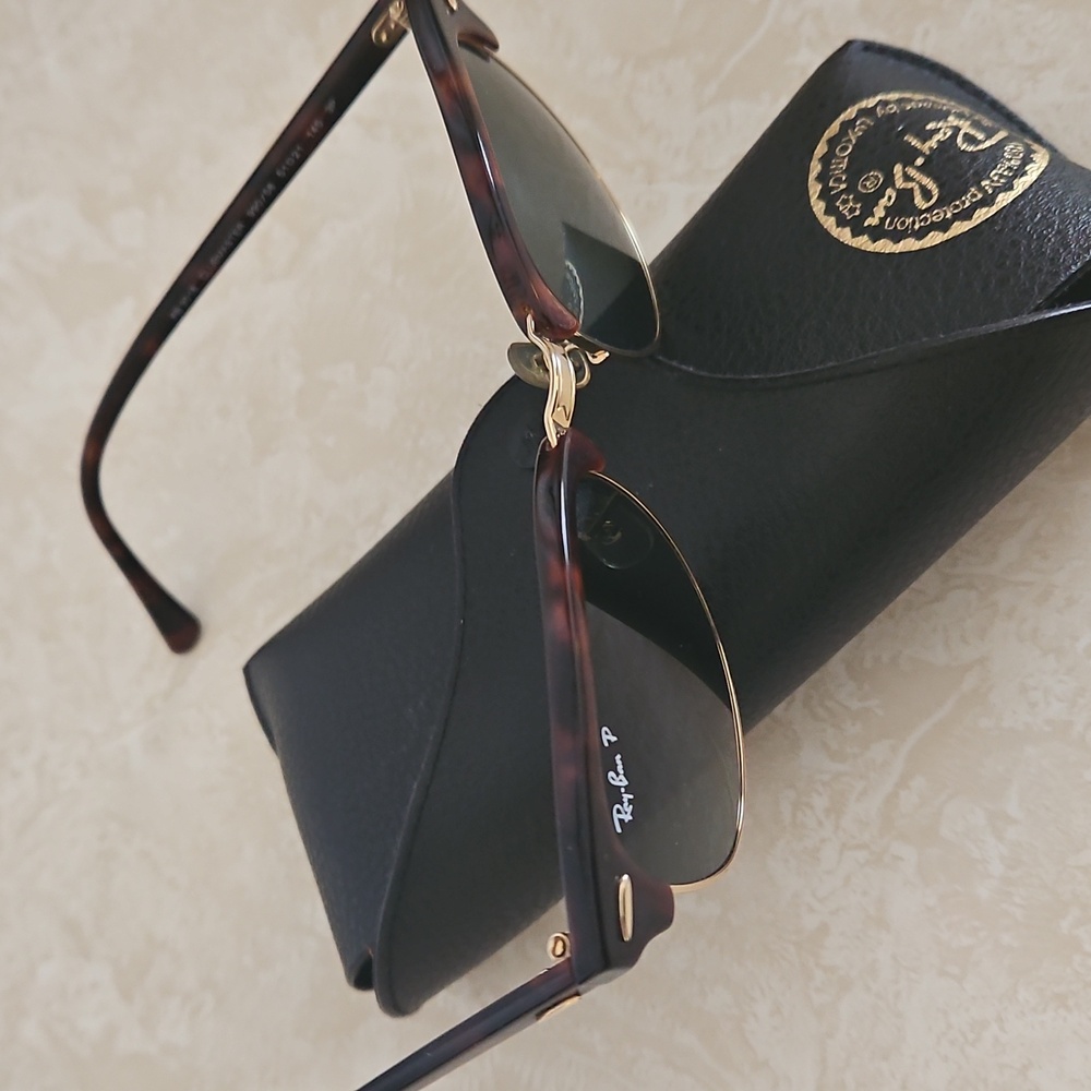 Ray-Ban P Clubmaster Polarized Sunglasses. - Picture 12 of 15